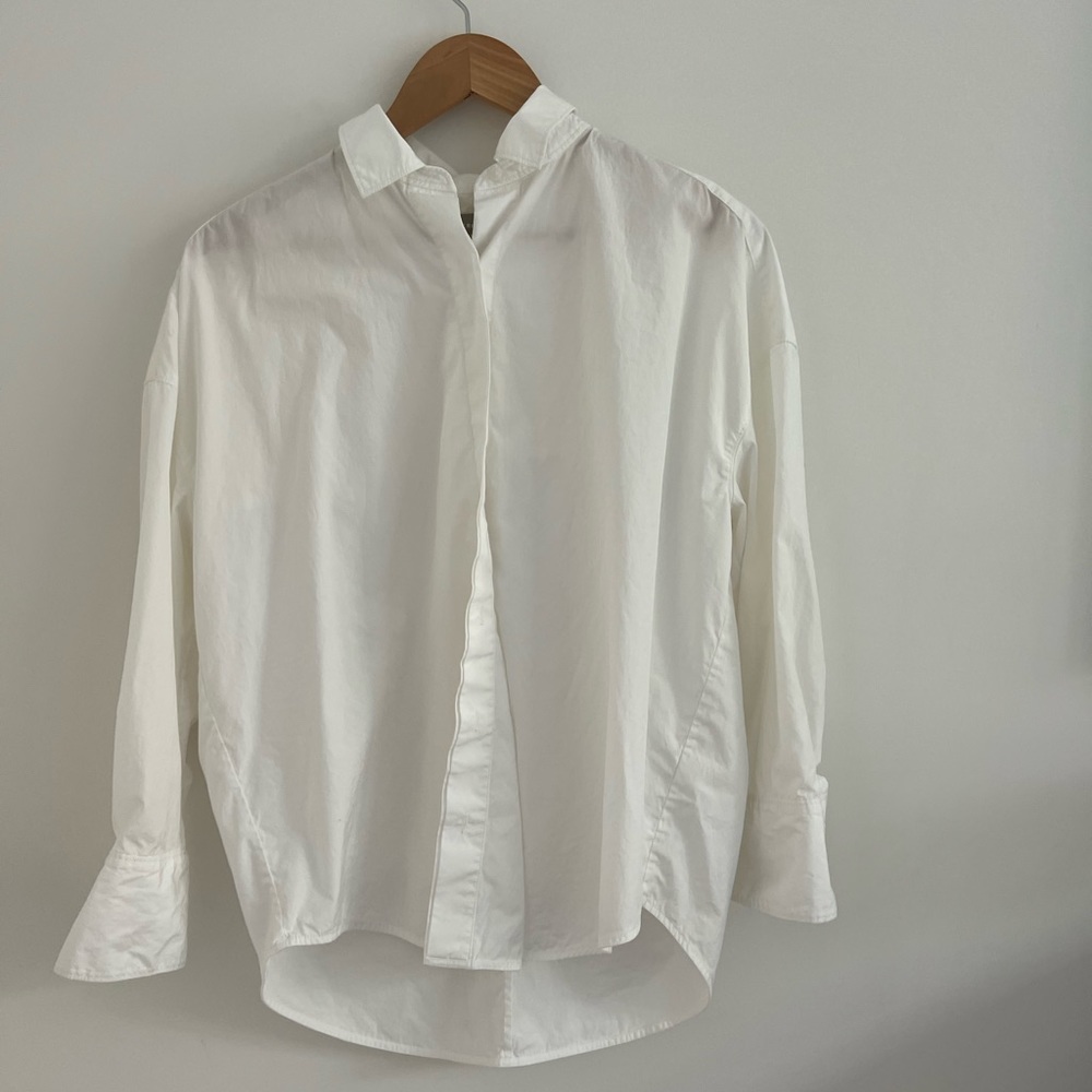 Everlane Oversized Poplin Shirt